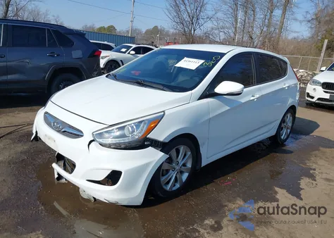 2014 Hyundai Accent Se из США, поврежденный, VIN KMHCU5AE5EU142638